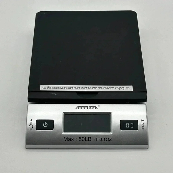 Accuteck S 50lbx0.2oz All-In-One Digital Shipping Postal Scale W/batteries - Picture 1 of 6